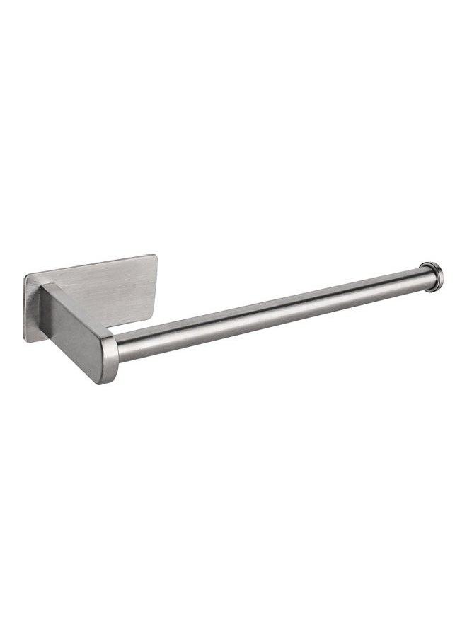 Stainless Steel Toilet Paper Holder Silver 10.6x3.1inch