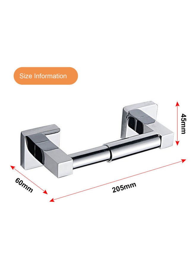 Stainless Steel Tissue Holder Silver