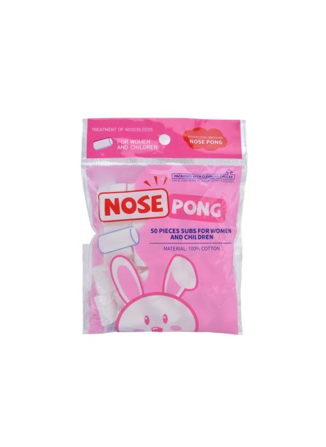 3 Bags Kids Nosebleed Plugs, Nose Bleed Stopper Quick Seal Stop The Bleed Cotton Roll Pads for Home Outdoors Sports