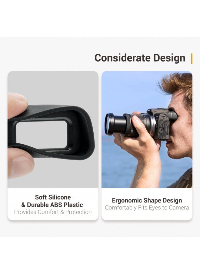 EOS R10 Eyecup EyepieceSoft Silicon Extended Camera Eye Cup Viewfinder Special Designed for Canon EOS R10 Mirrorless Camera