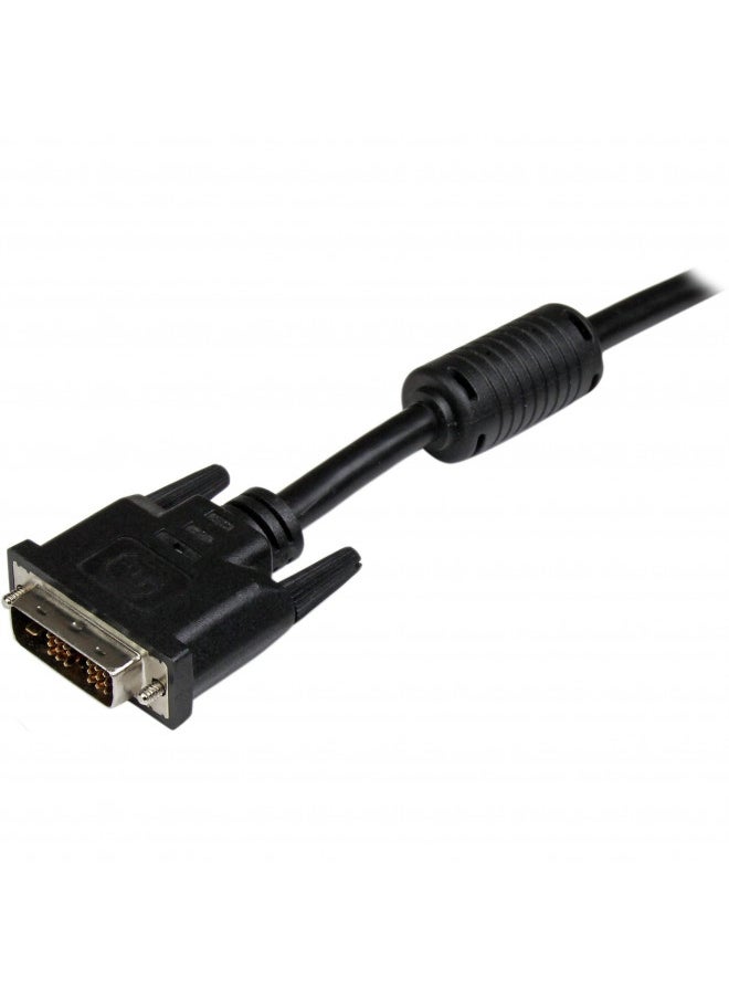 StarTech.com DVI Cable - 10 ft - Single Link - Male to Male Cable - 1920x1200 - DVI-D Cable - Computer Monitor Cable - DVI Cord - DVI to DVI Cable (DVIDSMM10)