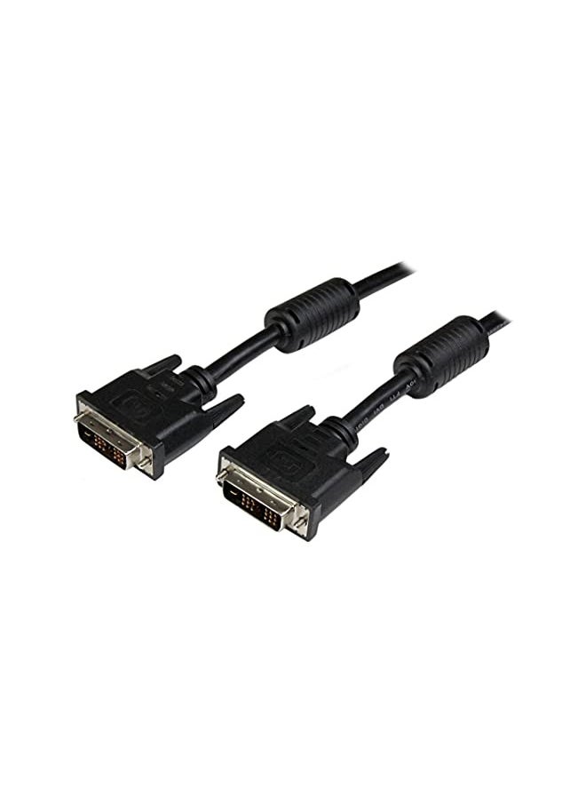 StarTech.com DVI Cable - 10 ft - Single Link - Male to Male Cable - 1920x1200 - DVI-D Cable - Computer Monitor Cable - DVI Cord - DVI to DVI Cable (DVIDSMM10)