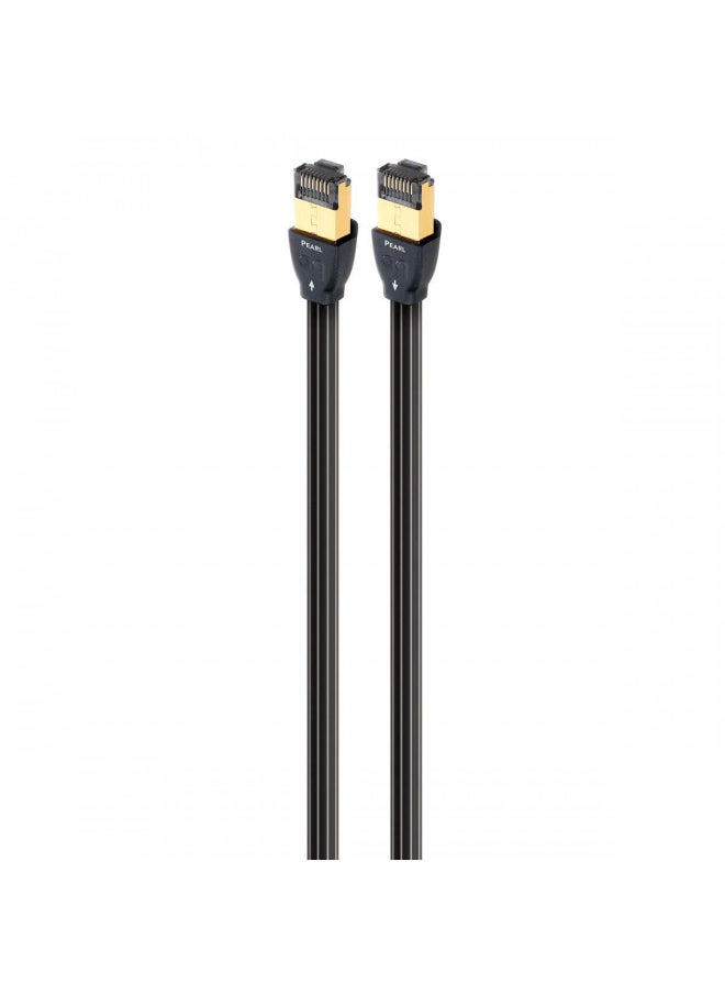 AudioQuest 1.5 m RJ/E Pearl 1.5 m Cat7 Black Network Cable