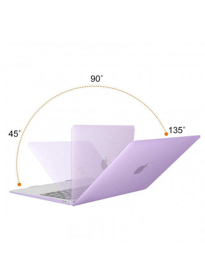 MOSISO Compatible with MacBook Air 13 inch Case 2022 2021 2020 2019 2018 Release A2337 M1 A2179 A1932 Retina Display with Touch ID, Plastic Hard Shell Case & Keyboard Cover Skin, Light Purple