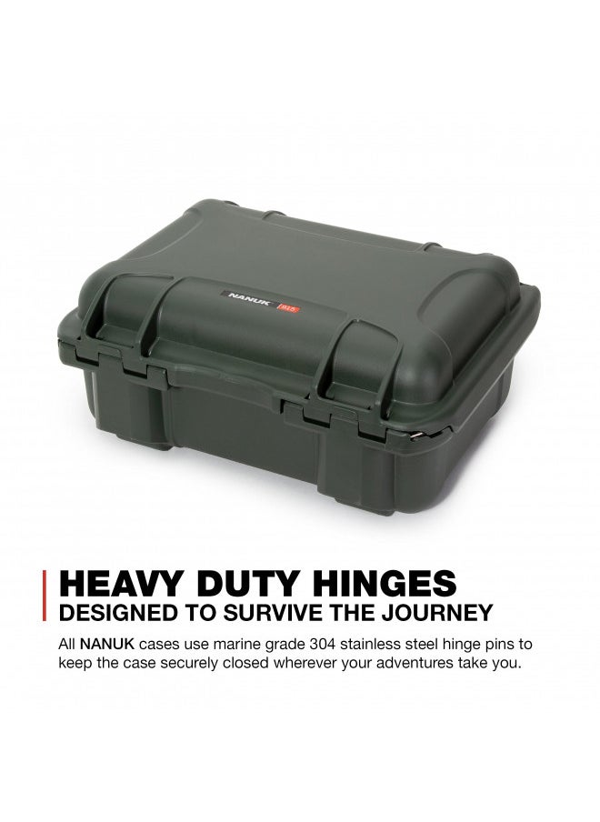 Nanuk 915 Waterproof Hard Case Empty - Olive