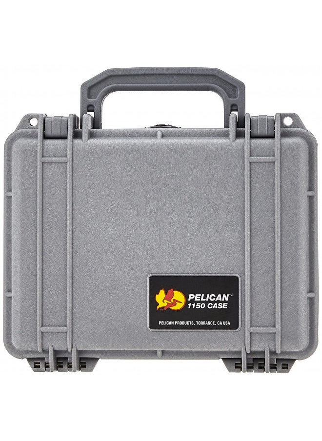 Pelican 1150 Camera Case With Foam (Silver)