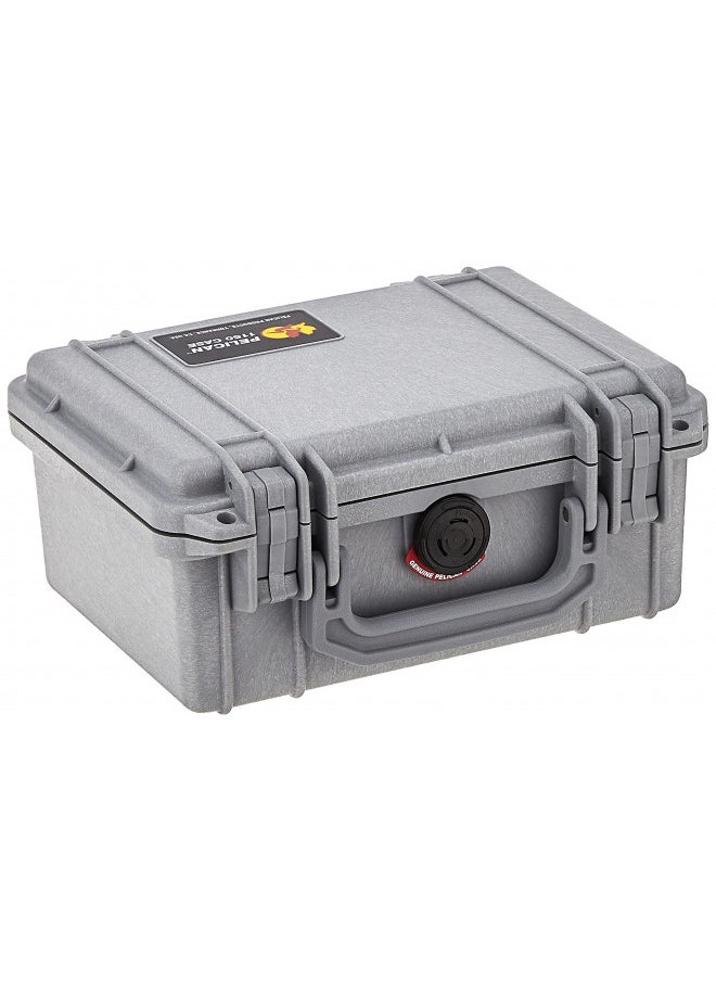 Pelican 1150 Camera Case With Foam (Silver)