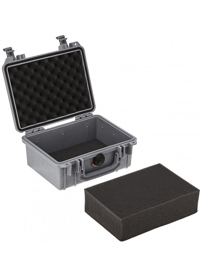 Pelican 1150 Camera Case With Foam (Silver)