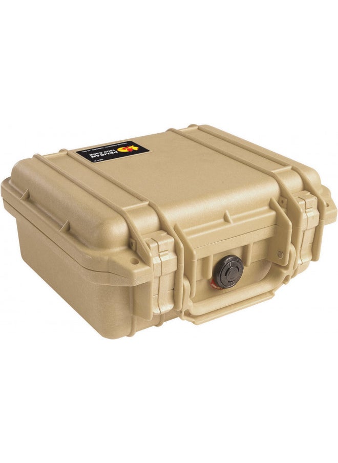 Pelican 1200 Camera Case With Foam (Desert Tan)