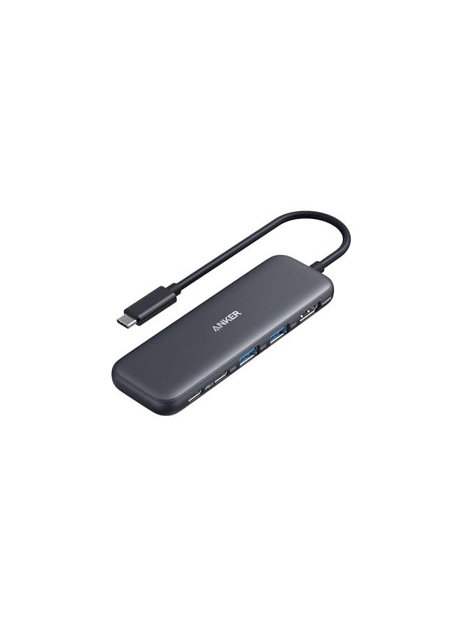 Anker 332 USB-C Hub (5-in-1) with 4K HDMI Display, 5Gbps - and 2 5Gbps USB-A Data Ports and for MacBook Pro, MacBook Air, Dell XPS, Lenovo Thinkpad, HP Laptops and More