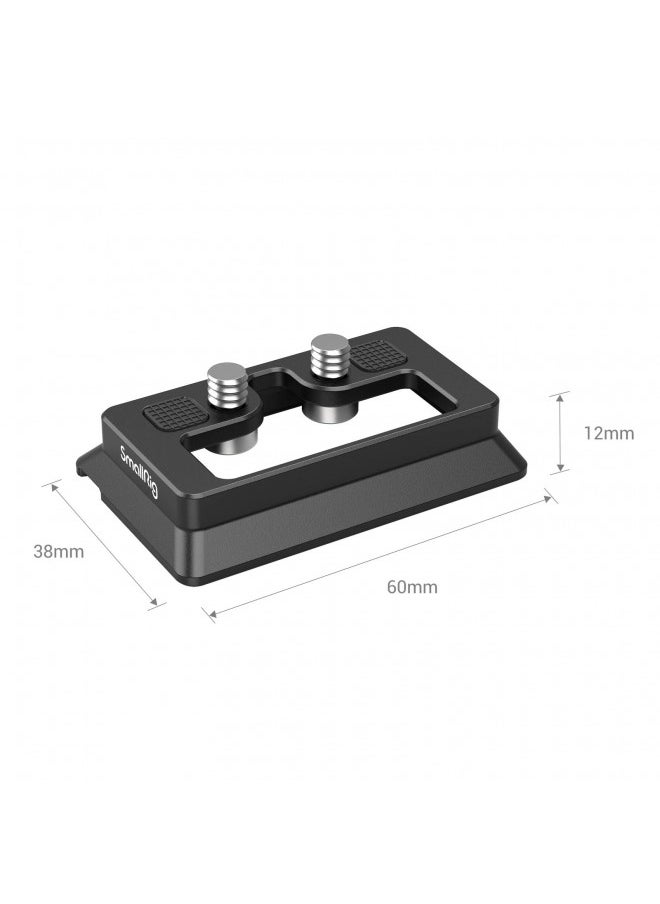 SMALLRIG Quick Release Plate for Arca-Type Standard Compatible with DJI RS 2 / RSC 2 / RS 3 / RS 3 Pro Gimbal - 3154