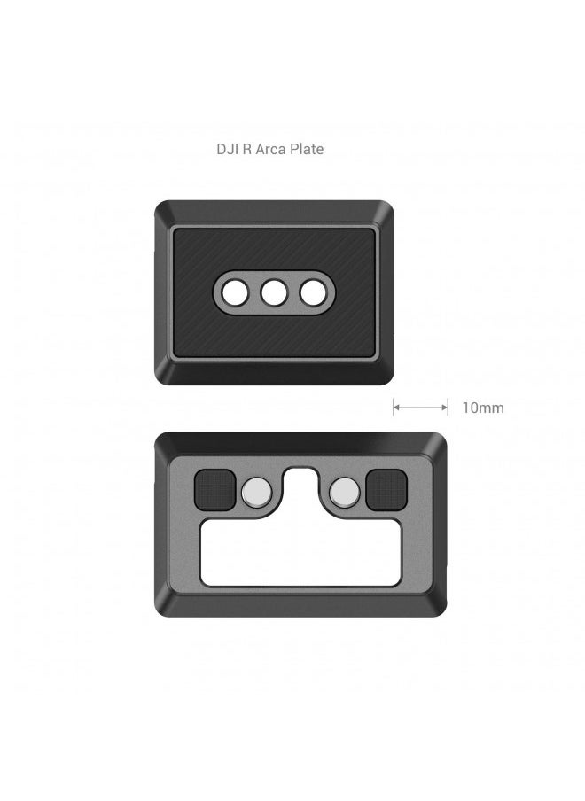 SMALLRIG Quick Release Plate for Arca-Type Standard Compatible with DJI RS 2 / RSC 2 / RS 3 / RS 3 Pro Gimbal - 3154