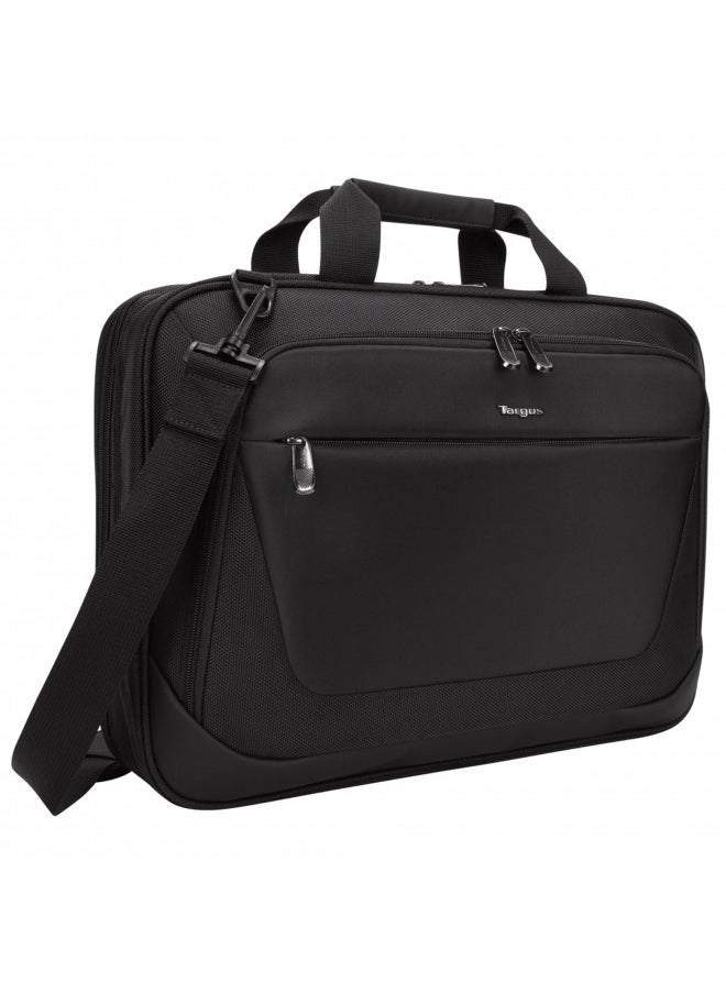 Targus CityLite Laptop Briefcase Shoulder Messenger Bag for 15.6-Inch Laptop, Black (TBT053US)