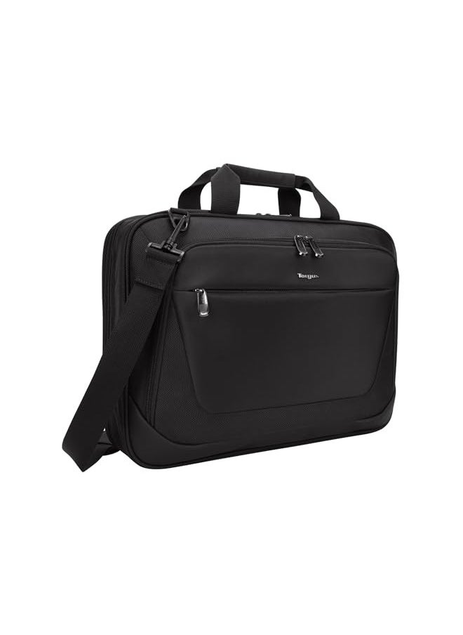 Targus CityLite Laptop Briefcase Shoulder Messenger Bag for 15.6-Inch Laptop, Black (TBT053US)