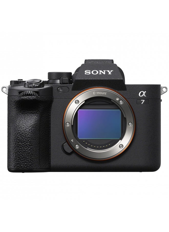 Sony Alpha 7 IV Full-Frame Mirrorless Interchangeable Lens Camera (Body Only) Bundle with Battery and Dual Charger (2-Pack), Camera Case, Software Suite, Memory Card (2-Pack) and Carry Case (7 Items)