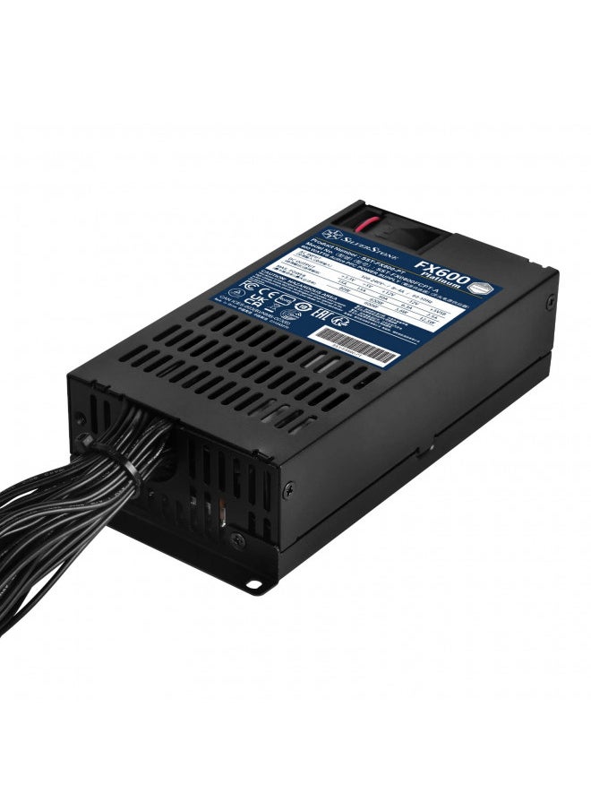 SilverStone Technology FX600 Platinum Cybenetics Platinum 600W FlexATX Power Supply (SST-FX600-PT)