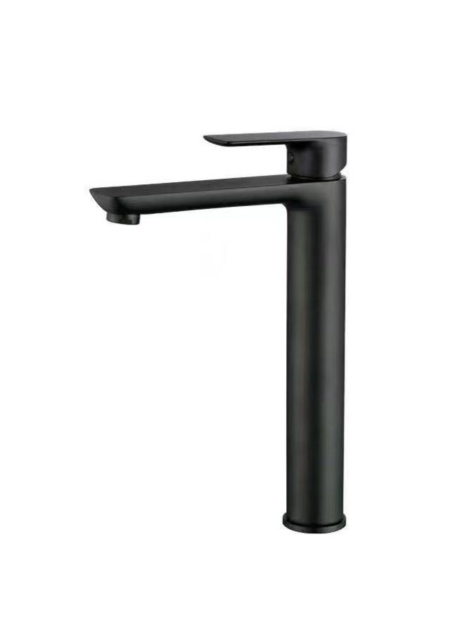 Bathroom Taps Black Tall Basin Mixer Washroom Sink Faucets Factory