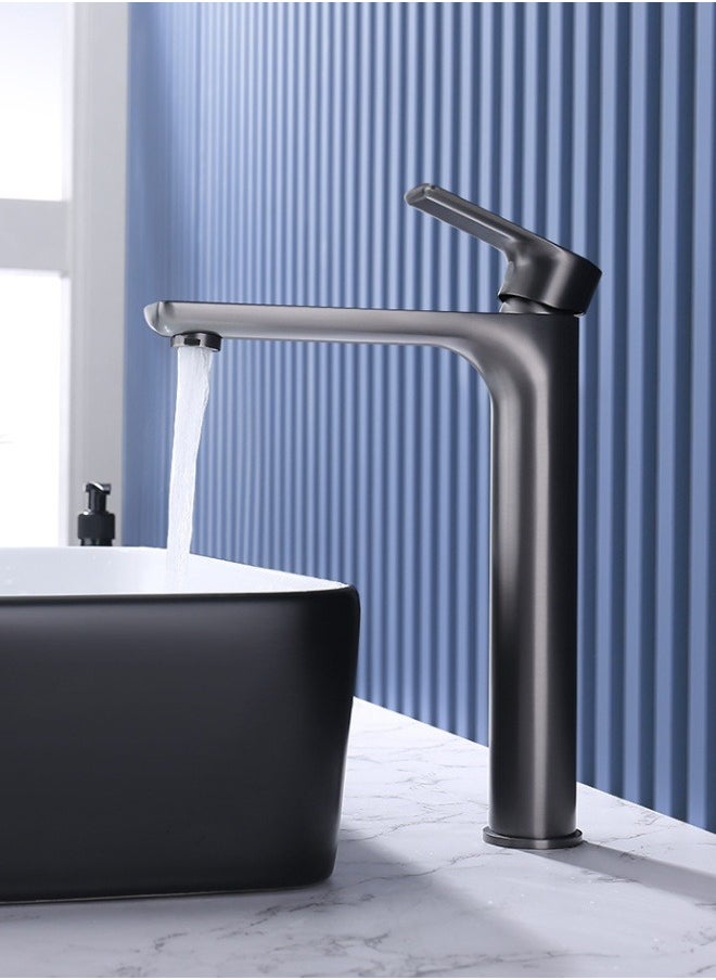Bathroom Faucets Grey Tall Basin Mixer Above Counter Sink Taps Suppliers