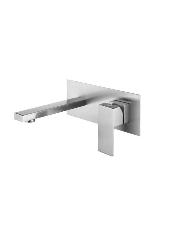 Brushed Nickel Wall Mounted Concealed Basin Taps Manufacturer