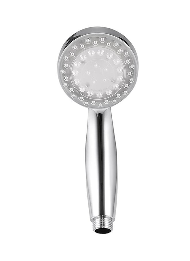 7-Color LED Lighting Shower Head Silver