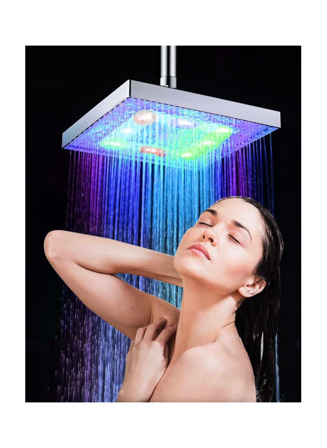 LED Shower Head Multicolour 21.7x8x21.2cm