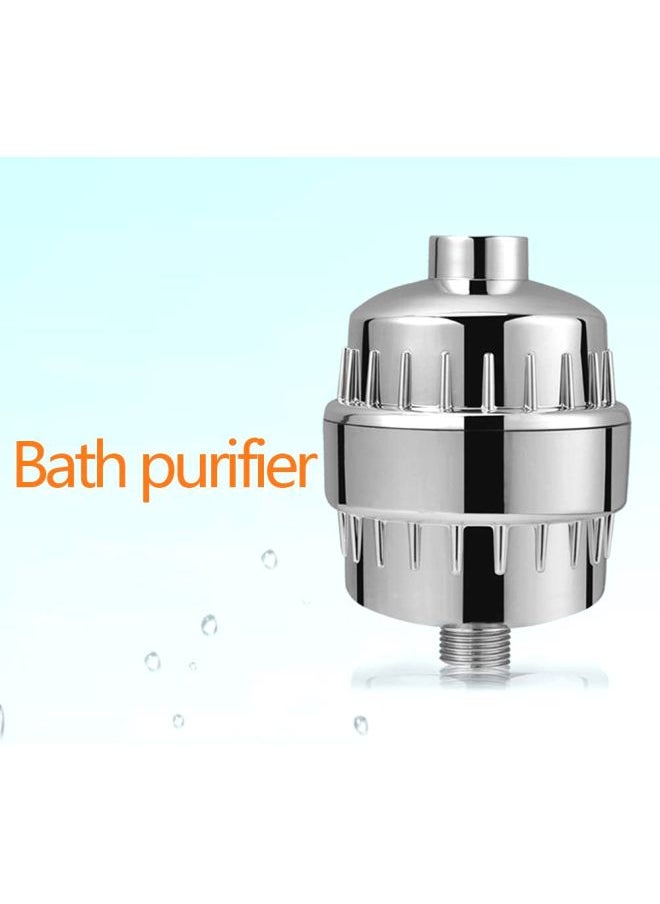 Shower Water Purifier Silver