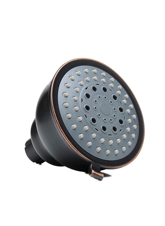 5-Spray Setting Anti-Clog Shower Head Black 11 x 11 x 11centigram