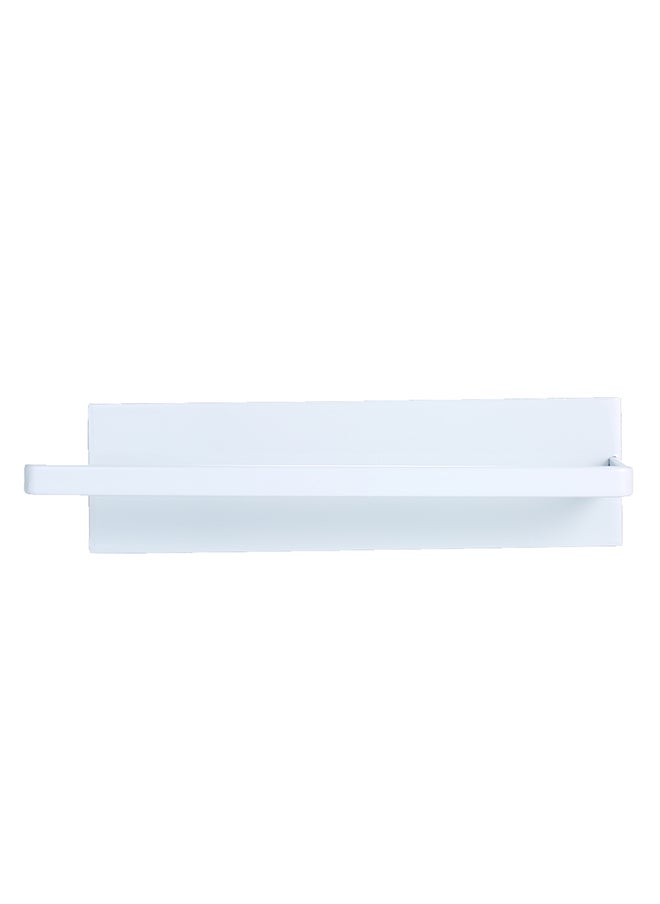 Wall Mounted Adhesive Paper Towel Holder White 25 x 9cm