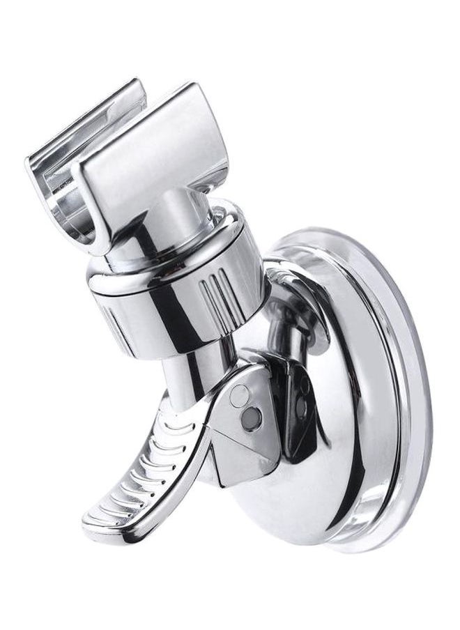 Moving Mount Shower Head Holder Silver