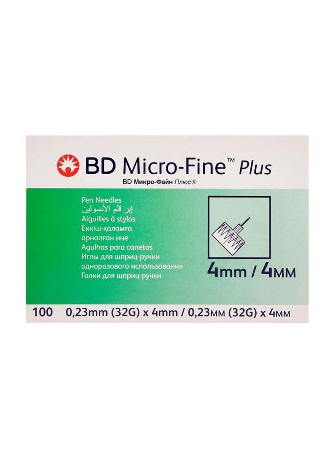 Micro Fine Plus Pen Needles 32GX4MM