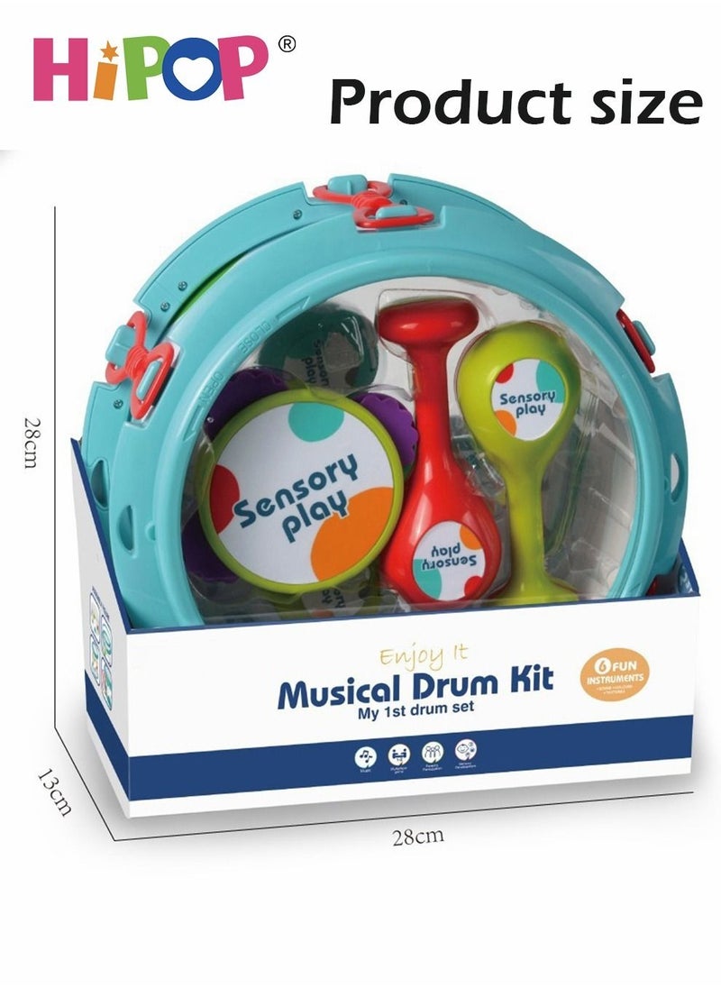 Musical Toy Drum Set For Toddler,Early Sounding Educational Toy