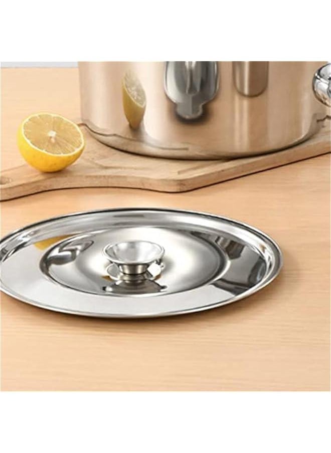 Universal Lid - Pots Lid Cover Stainless Steel Lid Fits All 7 Inch to 8 Inch Pots/Pans/Woks - 1Pc