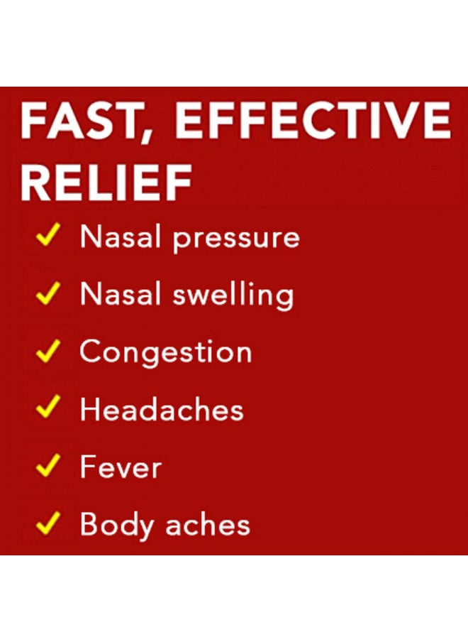 Advil Sinus Congestion and Pain, Sinus Relief Medicine, Pain Reliever and Fever Reducer with Ibuprofen and Phenylephrine HCl - 10 Coated Tablets