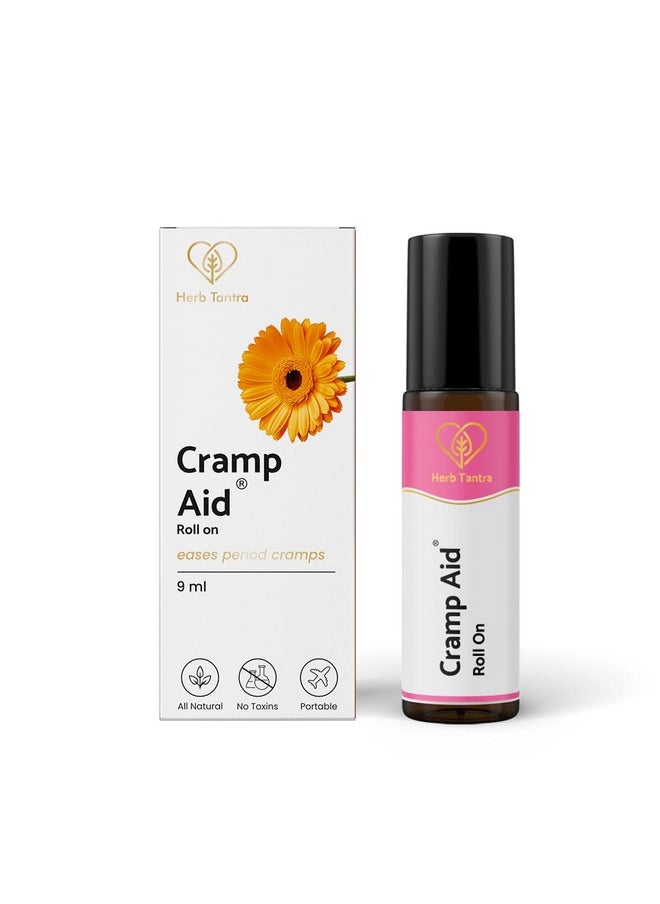 Cramp Aid Roll On For Menstrual Cramps | Instant Period Pain Relief | | Natural & Ayurvedic Alternative To Hot Bags | Fits In Pocket