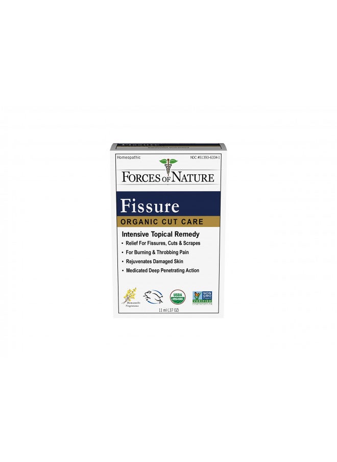 Forces Of Nature Organic Fissure Control For Hemorrhoid Treatment 037 Fl Oz Soothe And Relieve