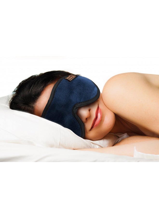 Escape 3D Sleep Mask Earplugs Carry Pouch Set Molded Eye Shade Men And Women