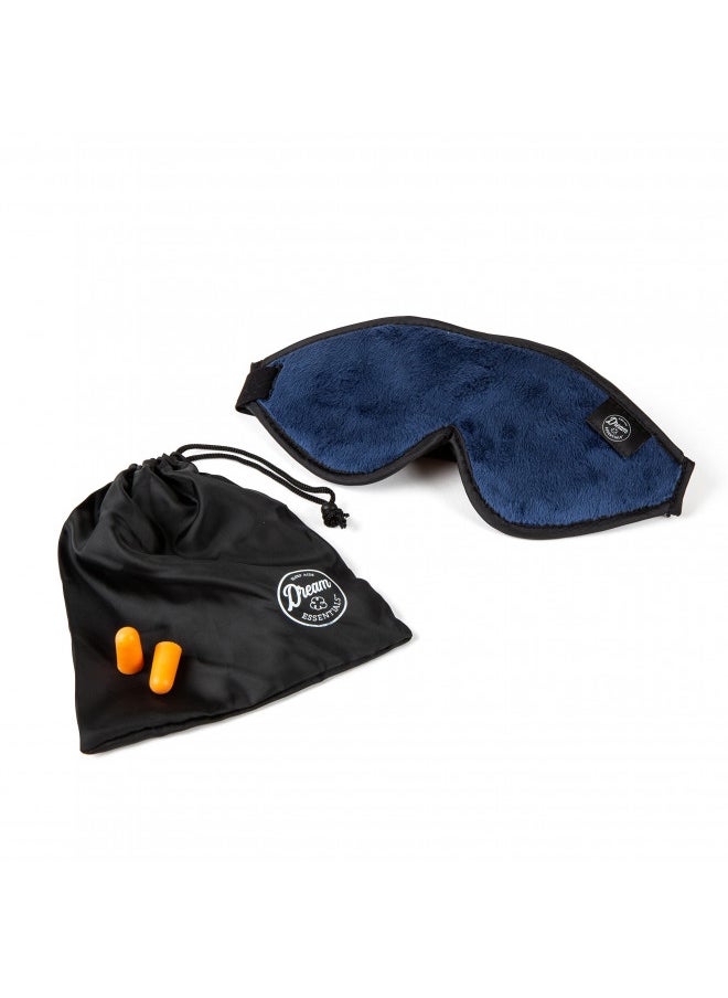 Escape 3D Sleep Mask Earplugs Carry Pouch Set Molded Eye Shade Men And Women