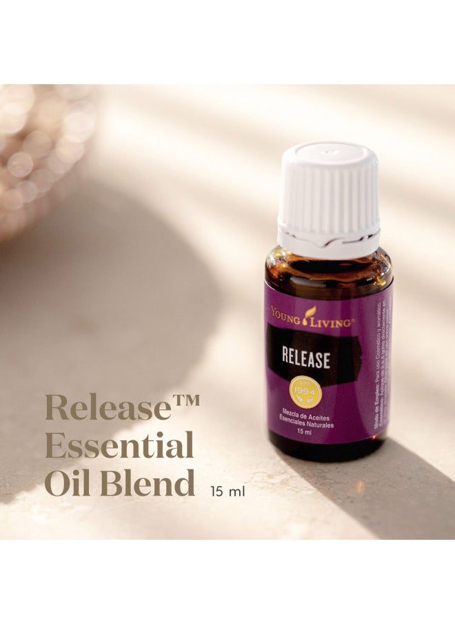 Young Living Release Essential Oil 15ml - Soothing Aromatherapy - Support Emotional Release & Letting Go - Topical & Aromatic - Find Relief and Renewal