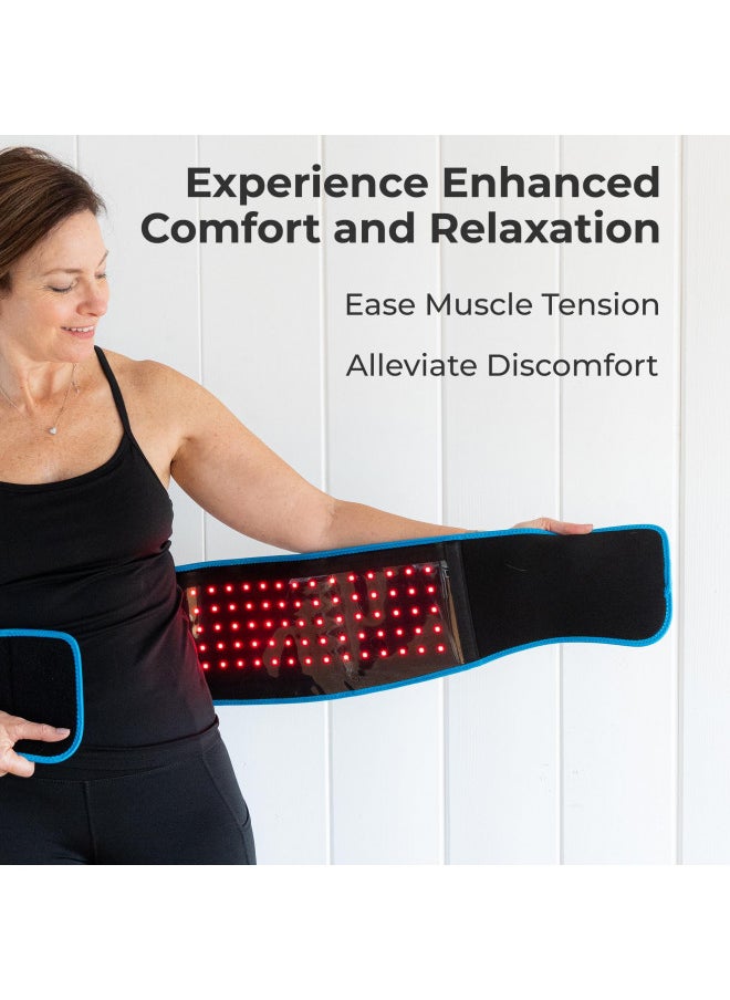 Lifepro Red Light Therapy Belt - Near Infrared Light Therapy & Red Light Therapy for Body, Relaxing Muscle, Inflammation, Improve Circulation - Infrared Therapy or Infrared Light Therapy Device