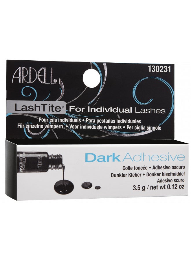 Ardell Lashtite Adhesive Dark 0.125 Ounce Bottle (Black Package) (3.7ml)