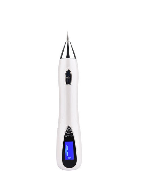 New Facial Spot Removal Pen 10-Level Dual-Light Silver Gray