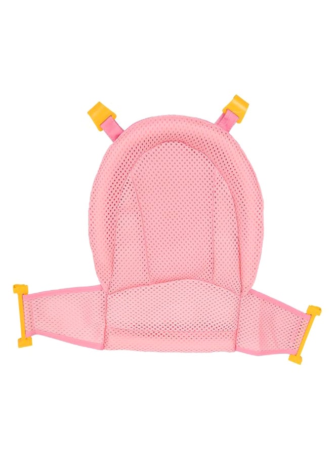 T-Shaped Baby Bath Net Lying Seat Pink