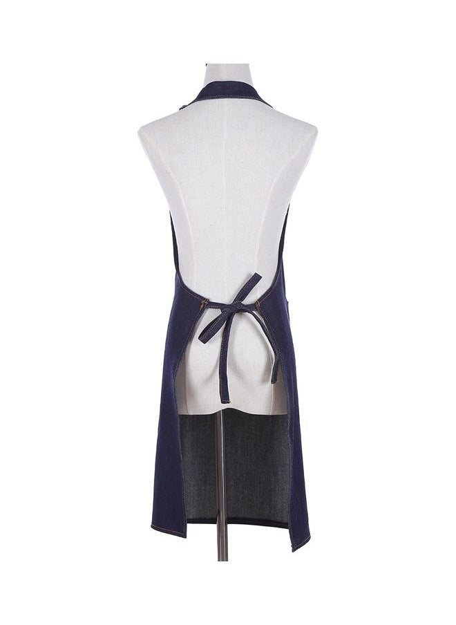 Halter Adjustable Denim Apron Blue 20 x 20 x 2cm