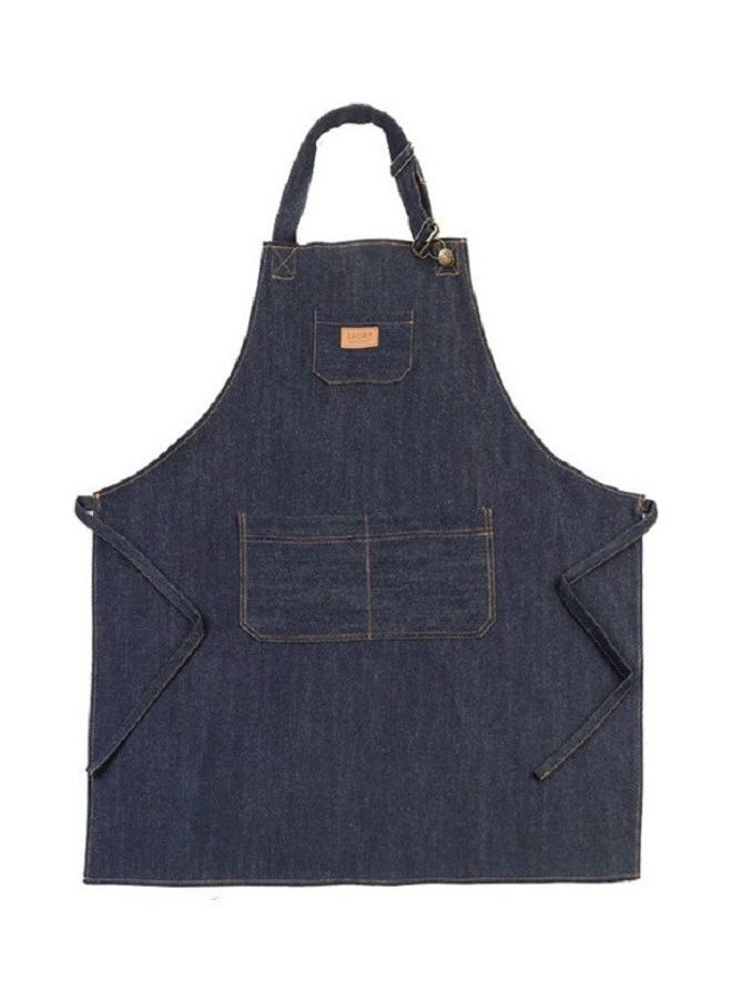 Halter Adjustable Denim Apron Blue 20 x 20 x 2cm