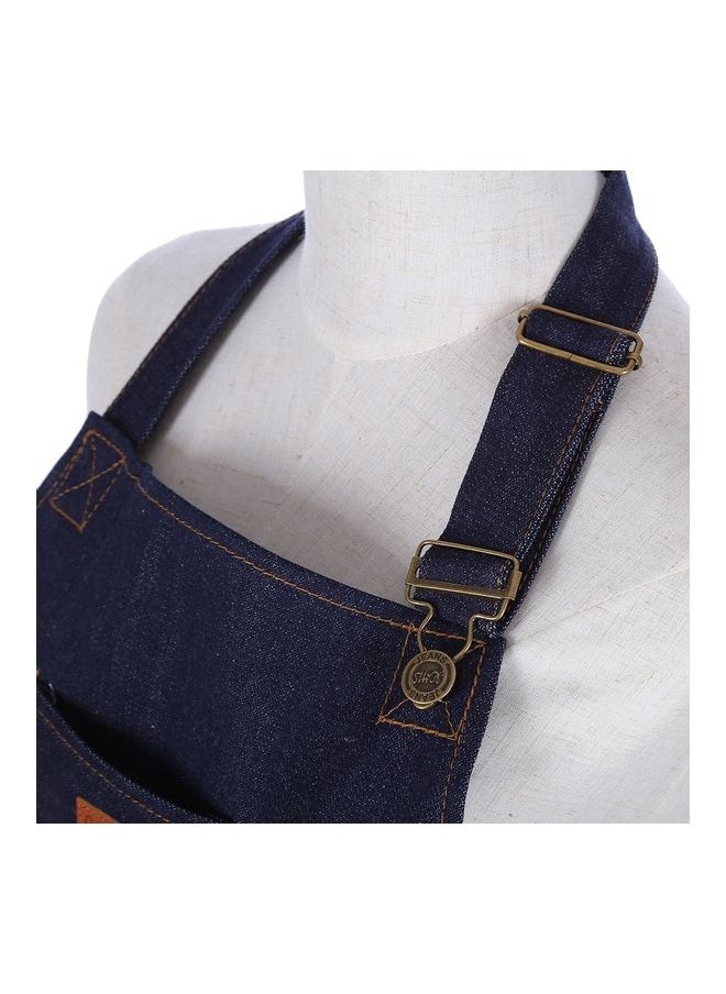 Halter Adjustable Denim Apron Blue 20 x 20 x 2cm