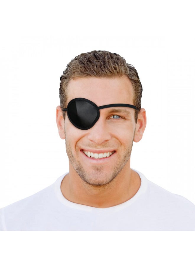 Flents Eye Patch, Concave Shape Minimizes Pressure,Black,One Size (Pack of 1)