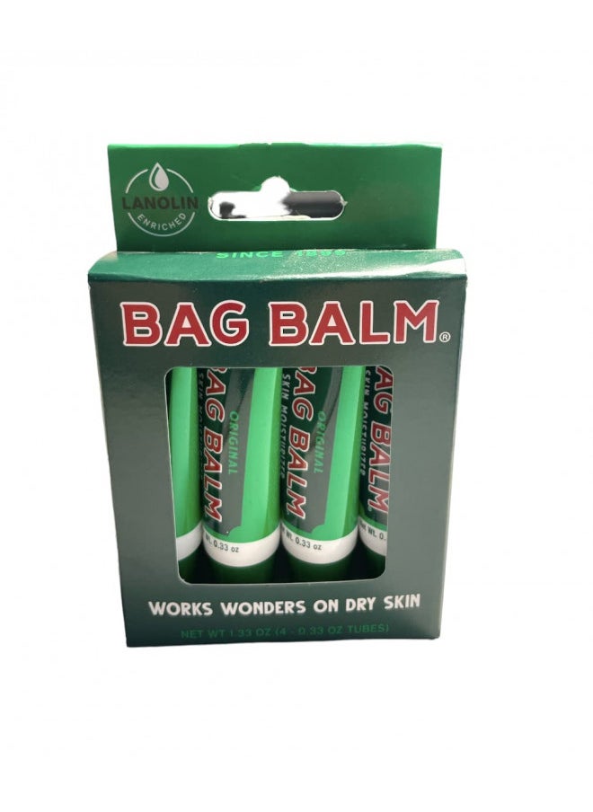 Bag Balm Lip Moisturizer Gift Box (Set of 4)