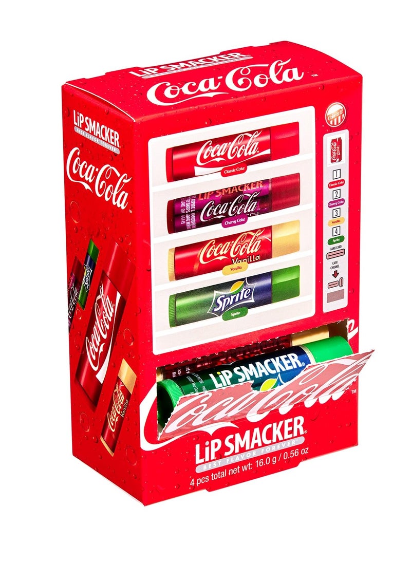 Lip Smacker Coca Cola Collection, lip balm made for kids - Coca Cola Lip Balm Vending Machine