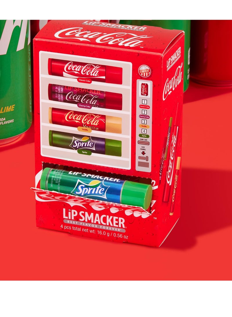 Lip Smacker Coca Cola Collection, lip balm made for kids - Coca Cola Lip Balm Vending Machine