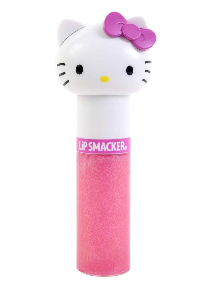 Lip Smacker Lippy Pals Swirls, Sanrio Hello Kitty, Flavored Moisturizing & Smoothing Soft Shine Lip Balm, Hydrating & Protecting Fun Tasty Glossy Finish , Cruelty-Free & Vegan - Kiwi